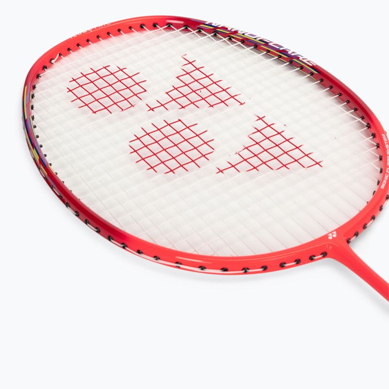 Badmintonschläger YONEX Nanoflare 001 Ability flash rot 5