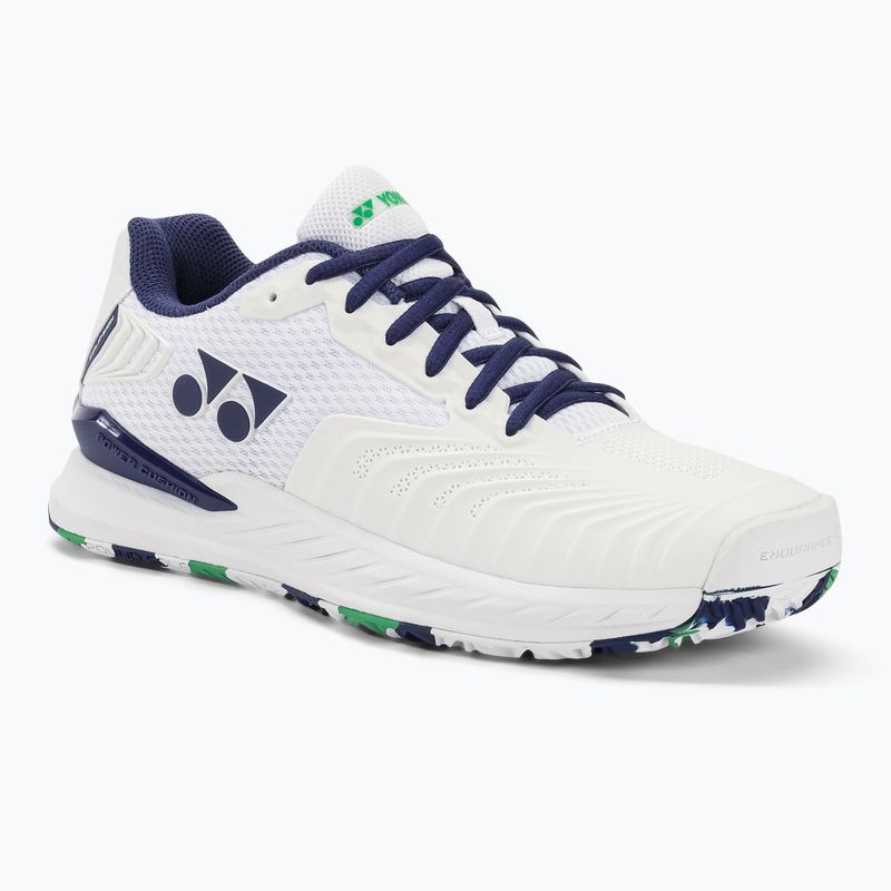 Damen Tennisschuhe YONEX Power Cushion Eclipson 4 weiß/aloe