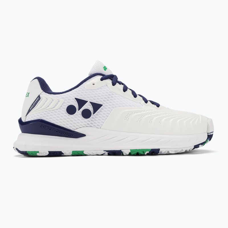 Damen Tennisschuhe YONEX Power Cushion Eclipson 4 weiß/aloe 2