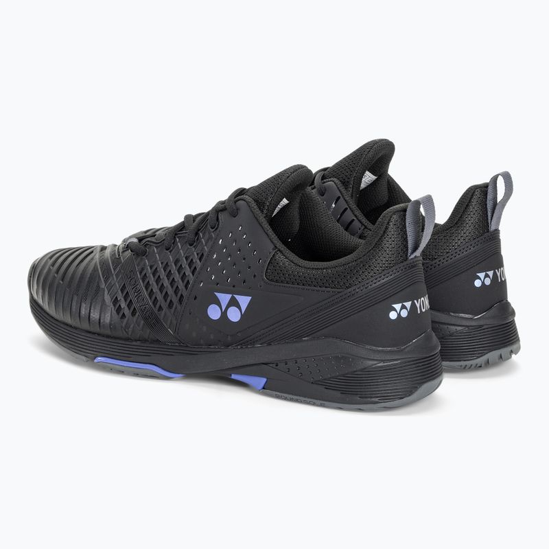 Herren-Tennisschuhe YONEX Sonicage 3 schwarz 3