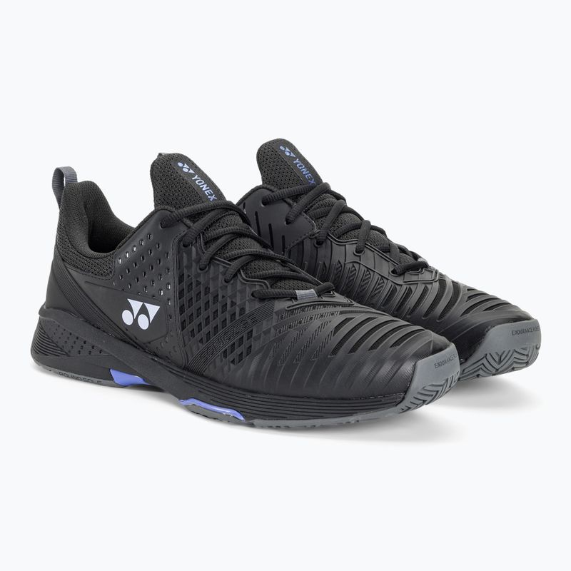 Herren-Tennisschuhe YONEX Sonicage 3 schwarz 4