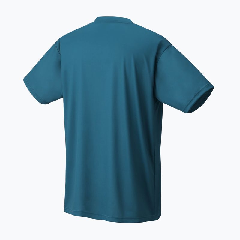 Herren-Tennisshirt YONEX 0045 Praxis blau grün 2