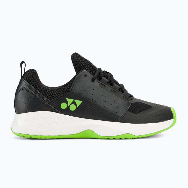 Herren-Tennisschuhe YONEX Lumio 4 schwarz/lindgrün 2