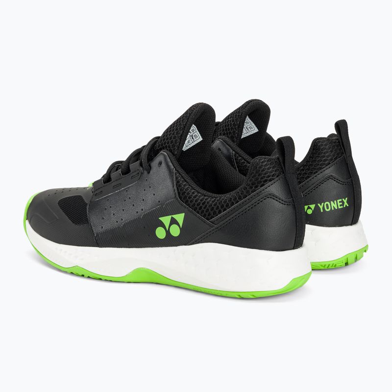 Herren-Tennisschuhe YONEX Lumio 4 schwarz/lindgrün 3