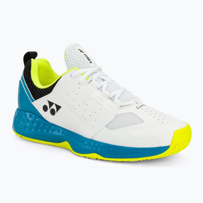 Herren-Tennisschuhe YONEX Lumio 4 weiß/ozeanblau
