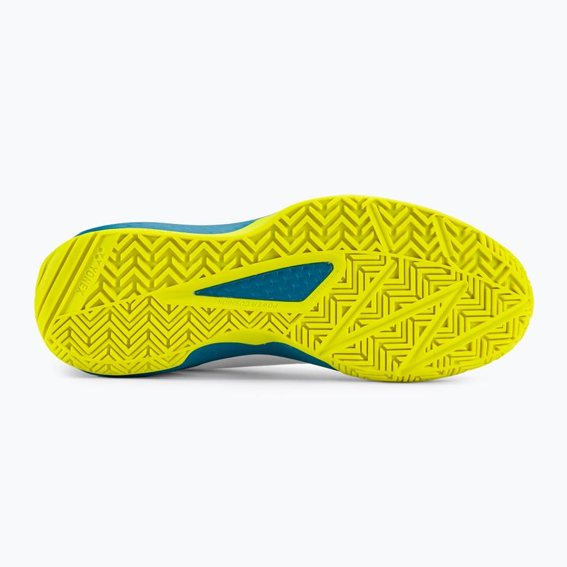 Herren-Tennisschuhe YONEX Lumio 4 weiß/ozeanblau 5