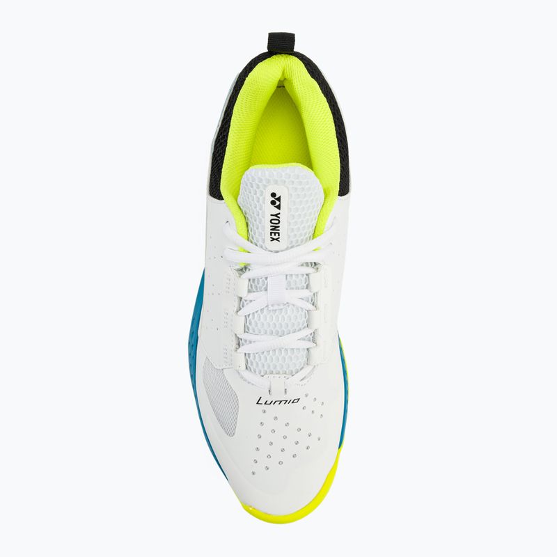 Herren-Tennisschuhe YONEX Lumio 4 weiß/ozeanblau 6