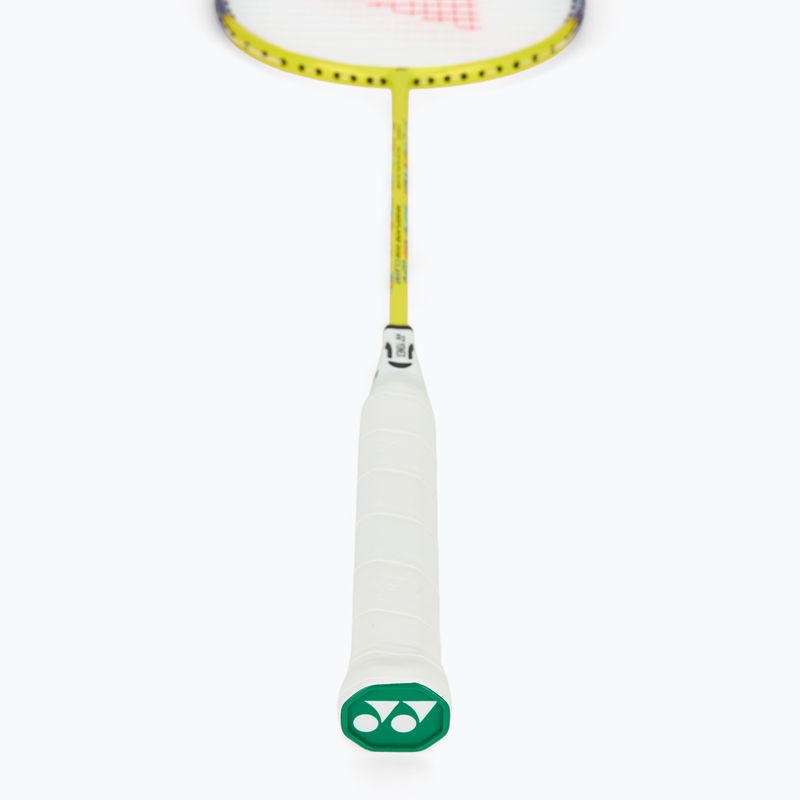 Badmintonschläger YONEX Nanoflare 002 Clear 2025 white/yellow 3