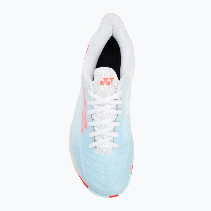 Schuhe Damen YONEX Cascade Drive 2 white/ water blue 5