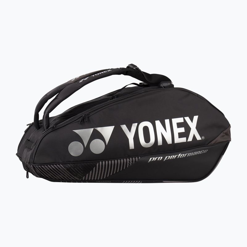 YONEX Tennistasche 92429 Pro Schlägertasche 6 Stück schwarz