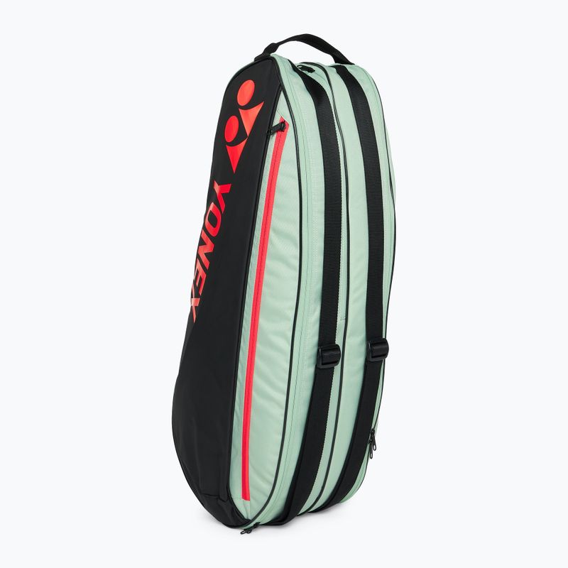 YONEX Team Schlägertasche 6R schwarz/grün 4