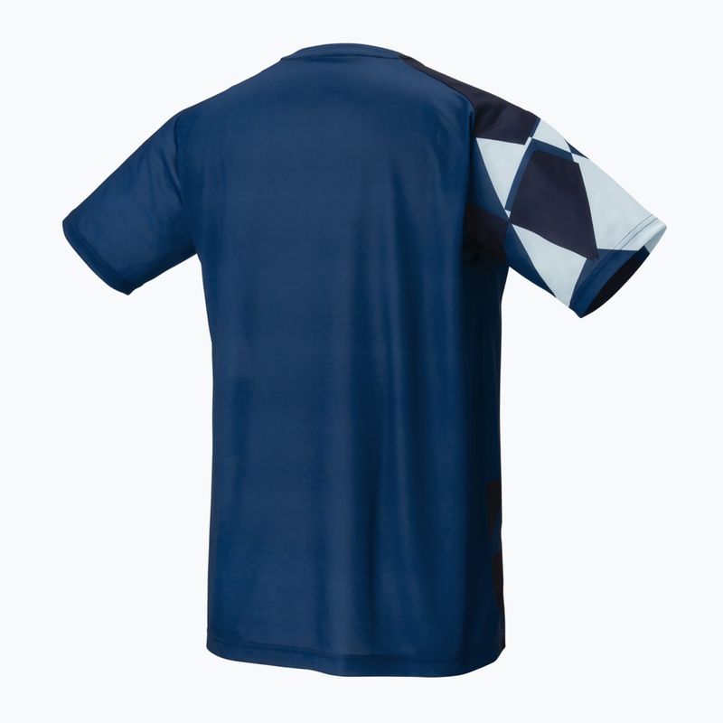 Herren-Tennisshirt YONEX 16744 Practice tintenblau 2