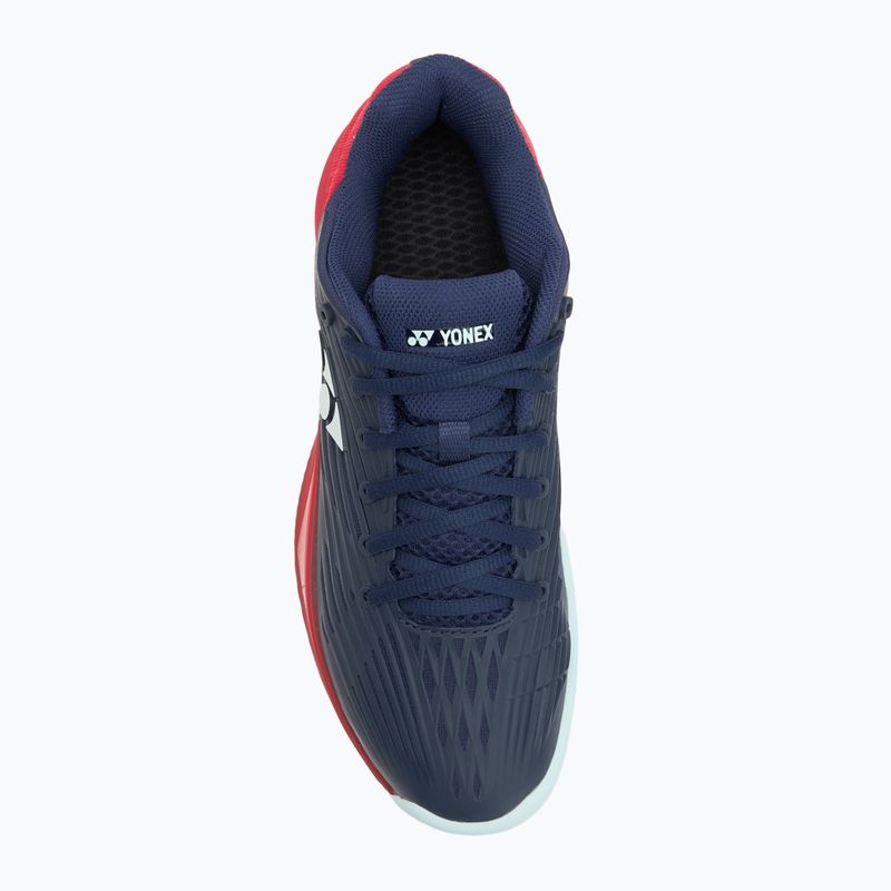 YONEX Eclipson 5 US Open Herren Tennisschuhe navy/rot 5