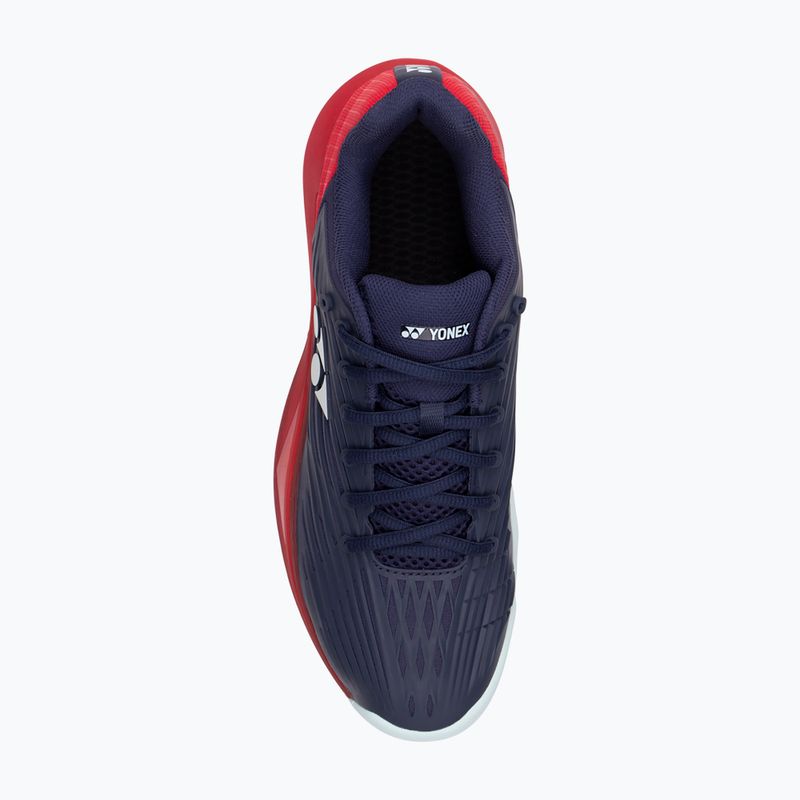 YONEX Eclipson 5 US Open Herren Tennisschuhe navy/rot 4