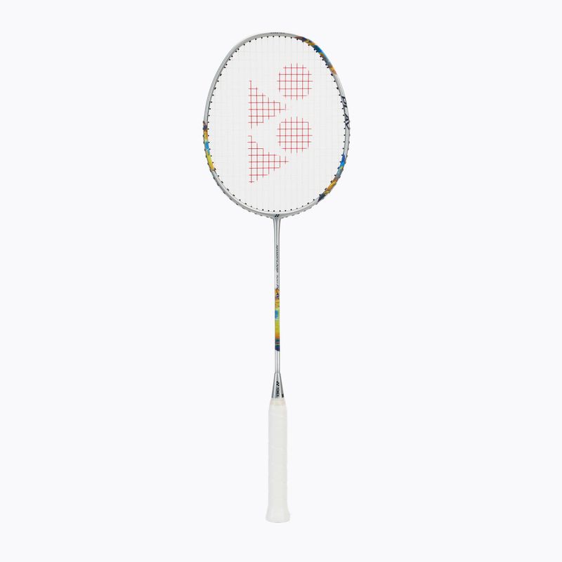 YONEX Nanoflare 700 play silber/himmelblau Badmintonschläger