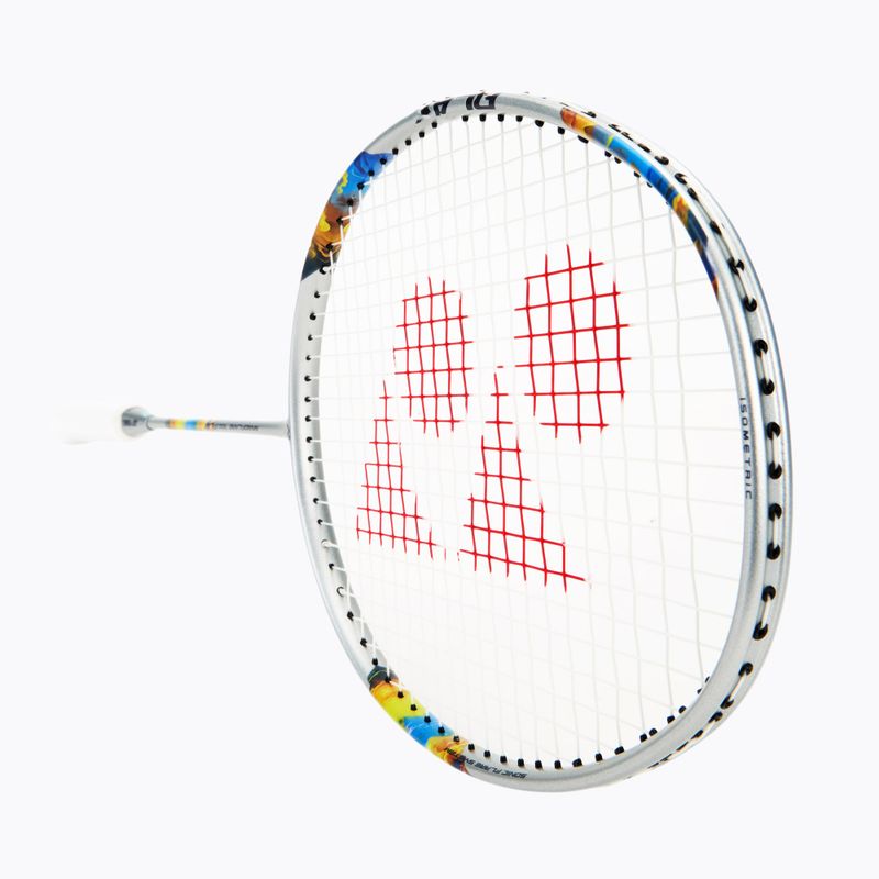 YONEX Nanoflare 700 play silber/himmelblau Badmintonschläger 2