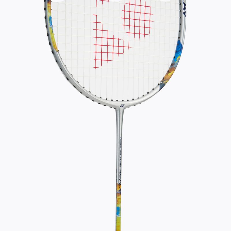 YONEX Nanoflare 700 play silber/himmelblau Badmintonschläger 4