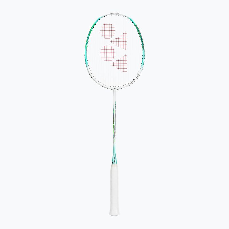 Badmintonschläger YONEX Nanoflare 001 Feel 2025 white/ mint