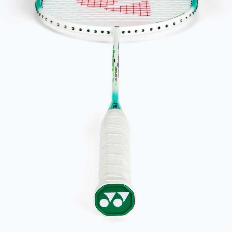 Badmintonschläger YONEX Nanoflare 001 Feel 2025 white/ mint 3