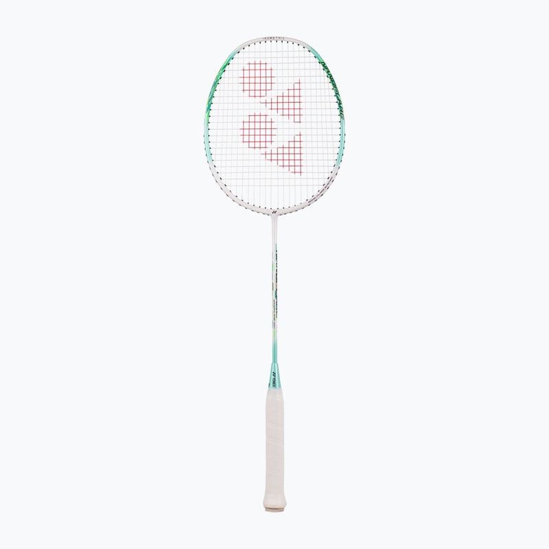 Badmintonschläger YONEX Nanoflare 001 Feel 2025 white/ mint