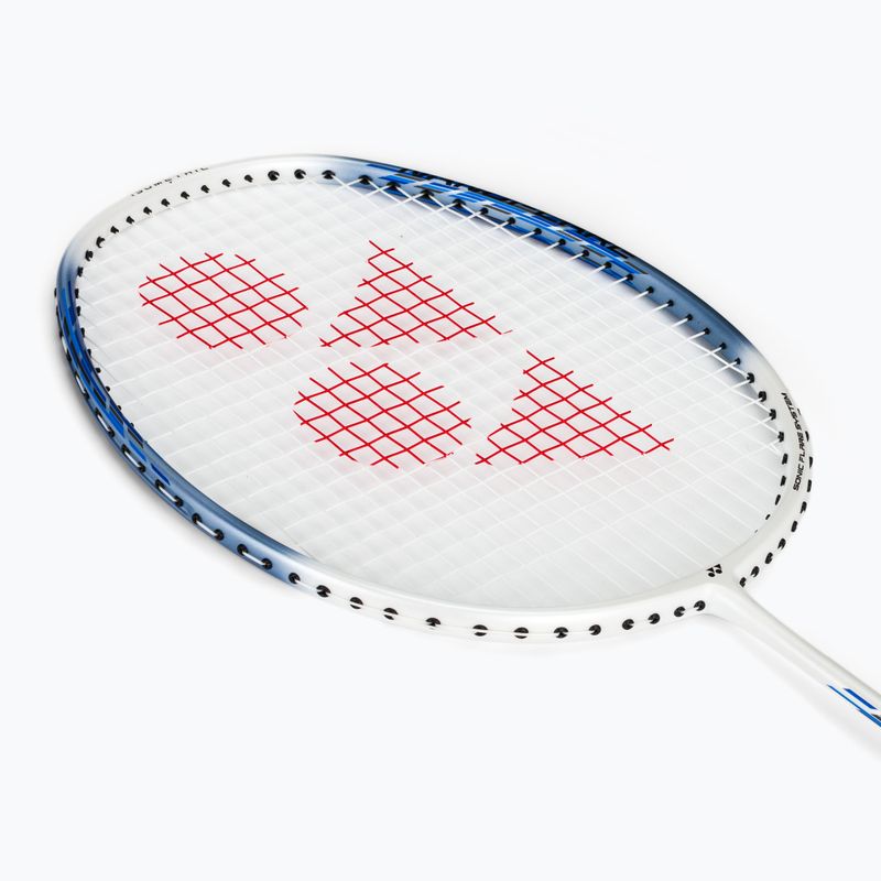 Badmintonschläger YONEX Nanoflare 001 Clear 2025 white/ sax 5