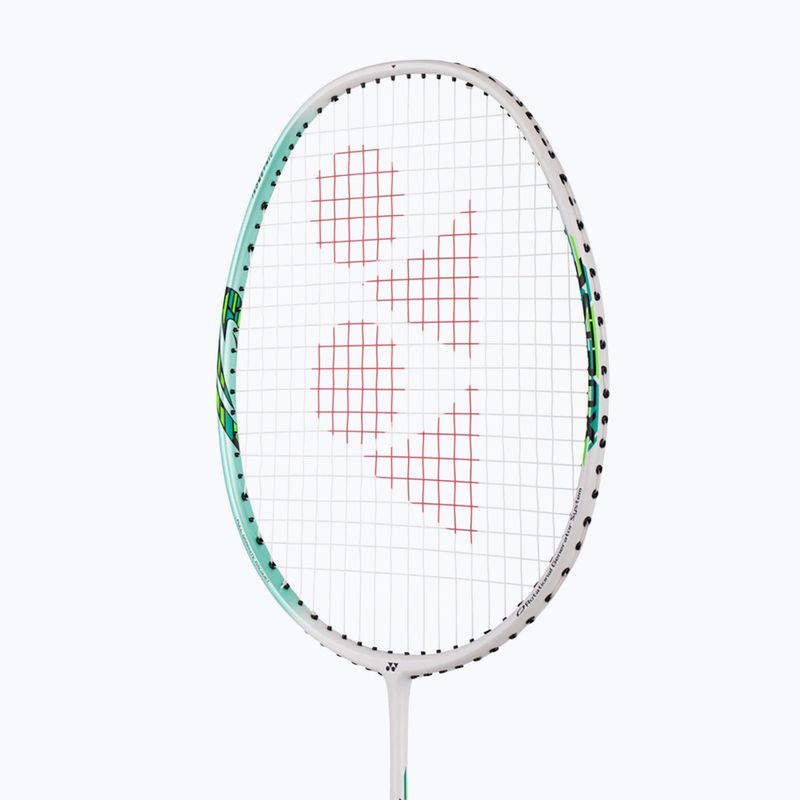Badmintonschläger YONEX Astrox 01 Feel 2025 white/ mint 3