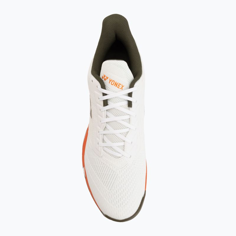 Herren-Tennisschuhe YONEX Power Cushion Ad-Accel white/orange 5