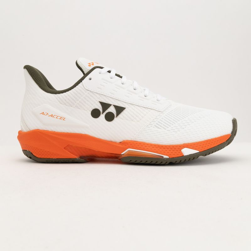 Damen Tennisschuhe YONEX Power Cushion Ad-Accel white/orange 2