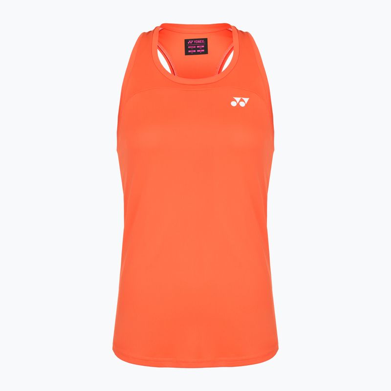 Damen-Tennisshirt YONEX 16853 Practice Tank In cyber orange