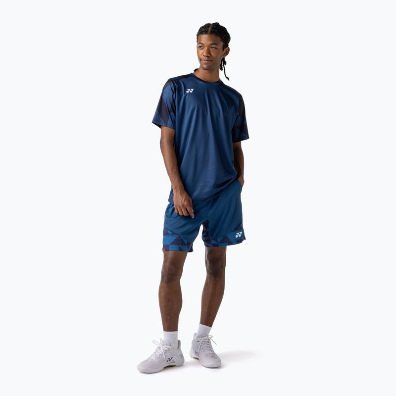 Herren-Tennisshirt YONEX 16860 Practice indigo blue 2