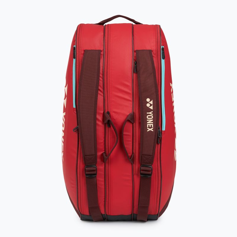Tennistasche YONEX 42529 Team Racquet Bag 9 pcs ruby red 6