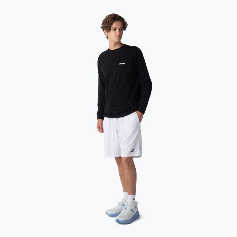 Herren-Tennis-Langarmshirt YONEX 16879 Practice black 2
