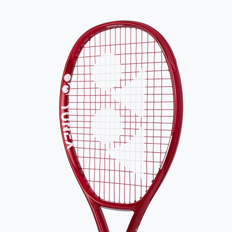Kinder-Tennisschläger YONEX Vcore 25 Jr ruby red 5