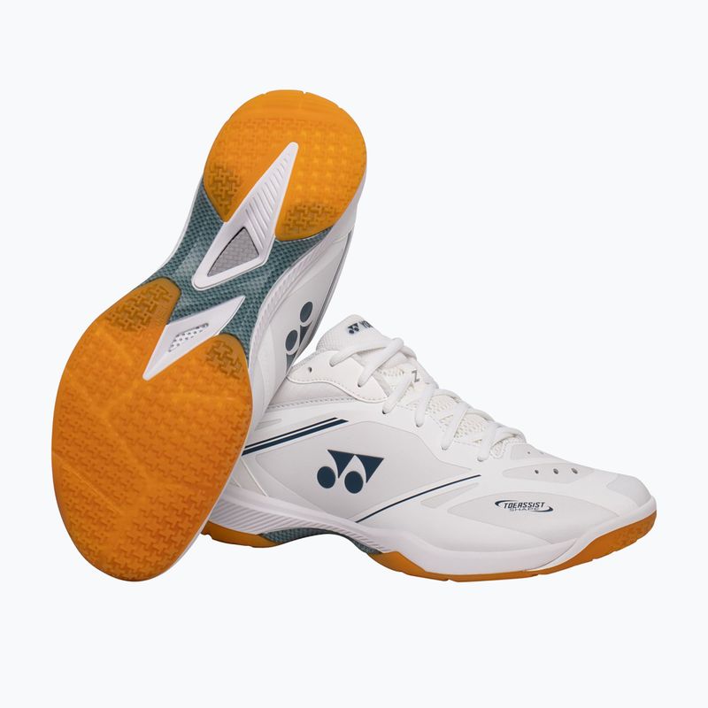 Herrenschuhe für Badminton Yonex Power Cushion 65 Z4 white 3