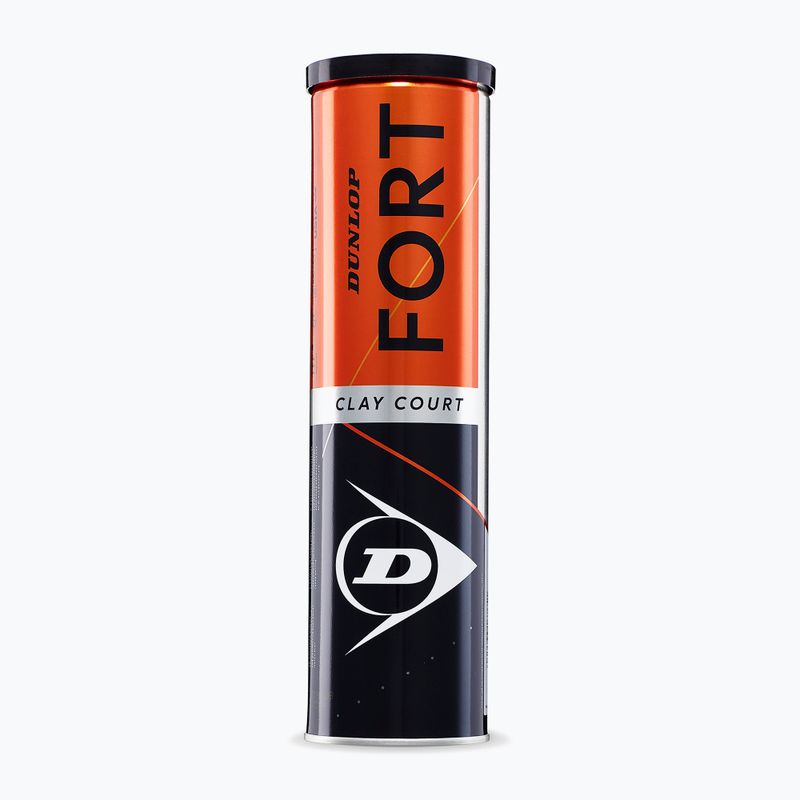 Dunlop Fort Clay Court 4B 2025 Tennisbälle 2