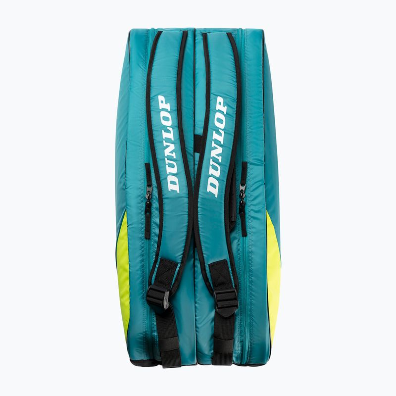 Tennistasche Dunlop SX-Club 10Rkt teal/black/yellow 3