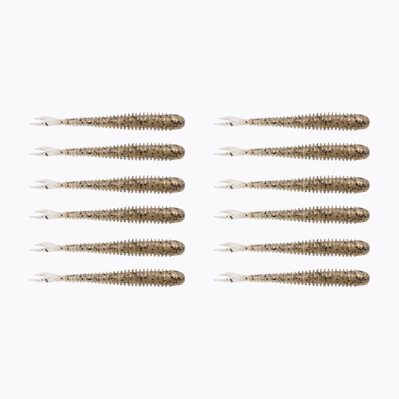 Keitech Live Impact Gummiköder 12 Stück gold shad 4560262570230