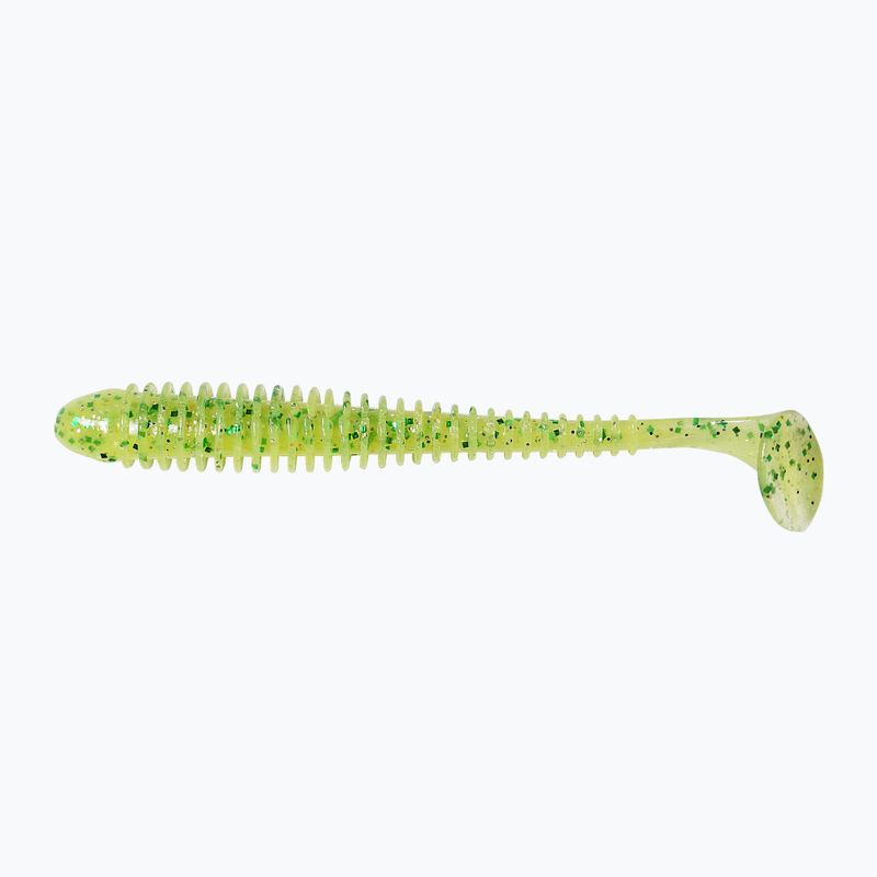 Keitech Swing Impact 8 Stück chartreuse lime shad Gummiköder 4560262636172