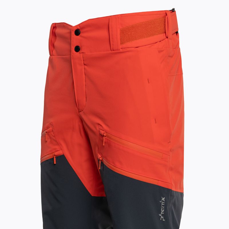 Phenix Twinpeaks Herren Skihose orange ESM22OB00 3