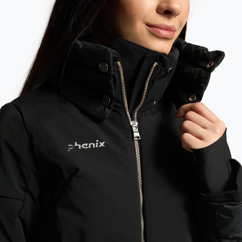 Damen Skijacke Phenix Granat schwarz ESW22OT60 5