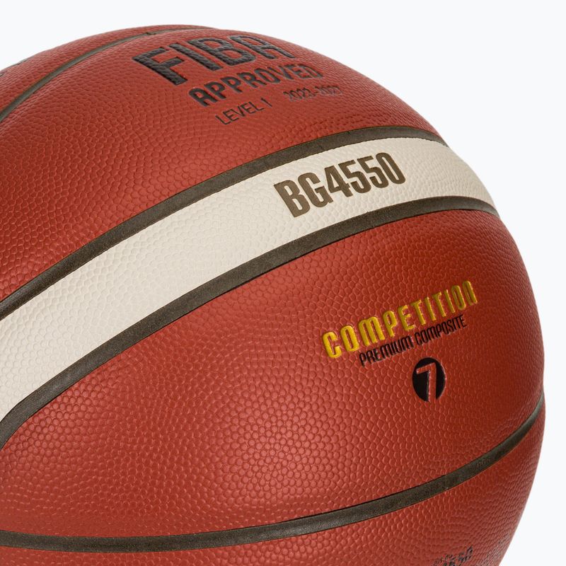 Basketball Molten B7G4550 FIBA brown Größe 7 3