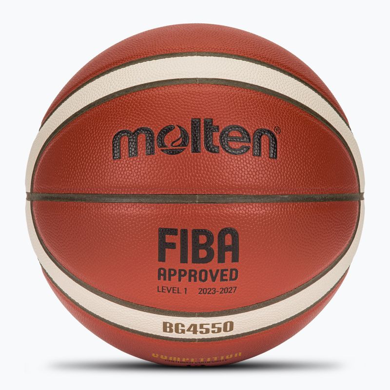 Basketball Molten B6G4550 FIBA brown Größe 6