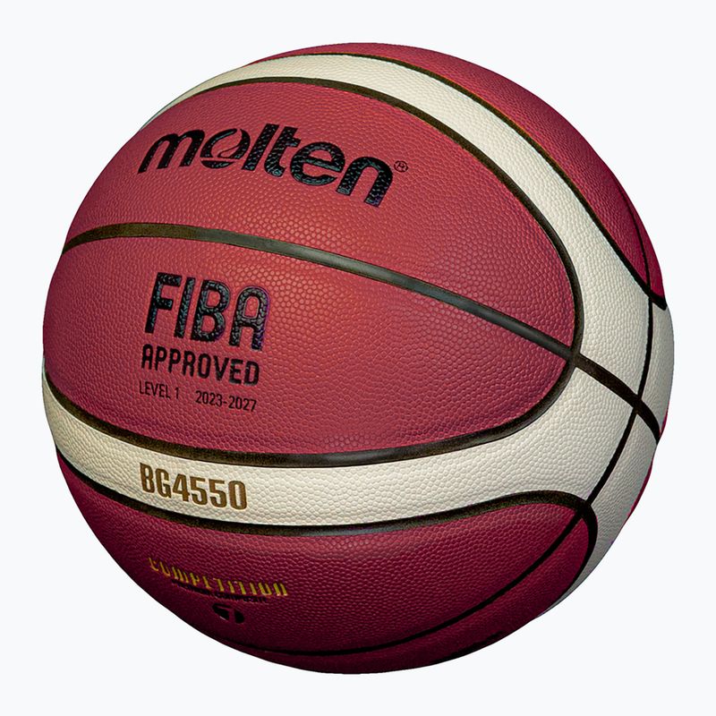 Basketball Molten B7G4050 FIBA brown Größe 7 2
