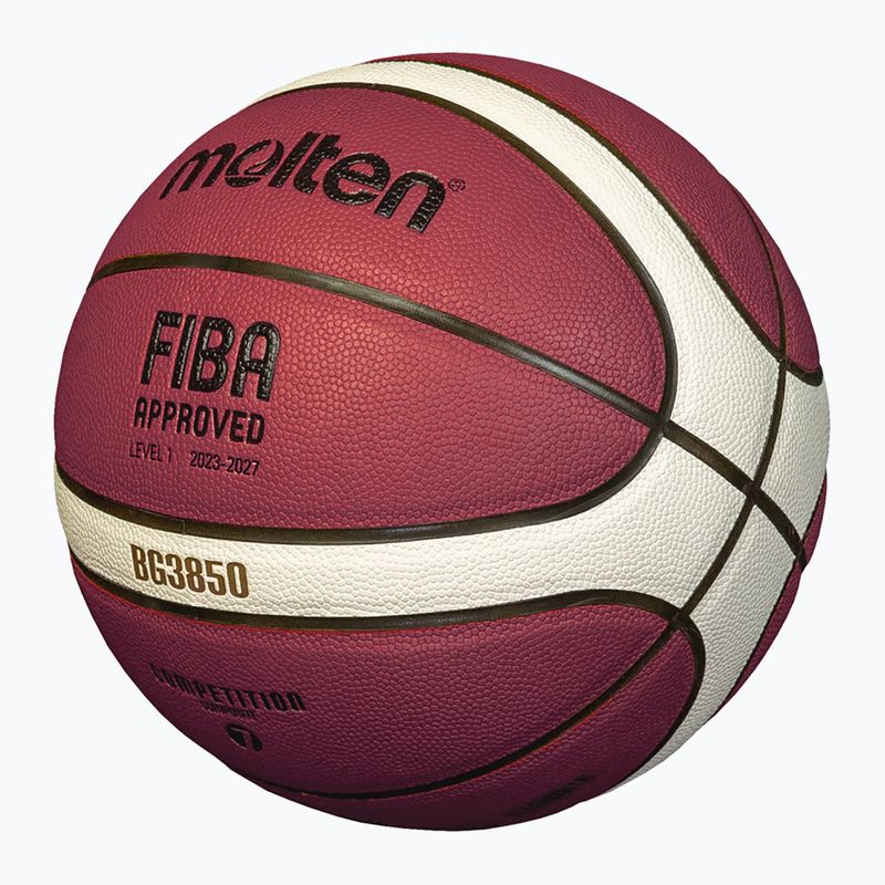 Basketball Molten B7G3850 FIBA brown Größe 7 3