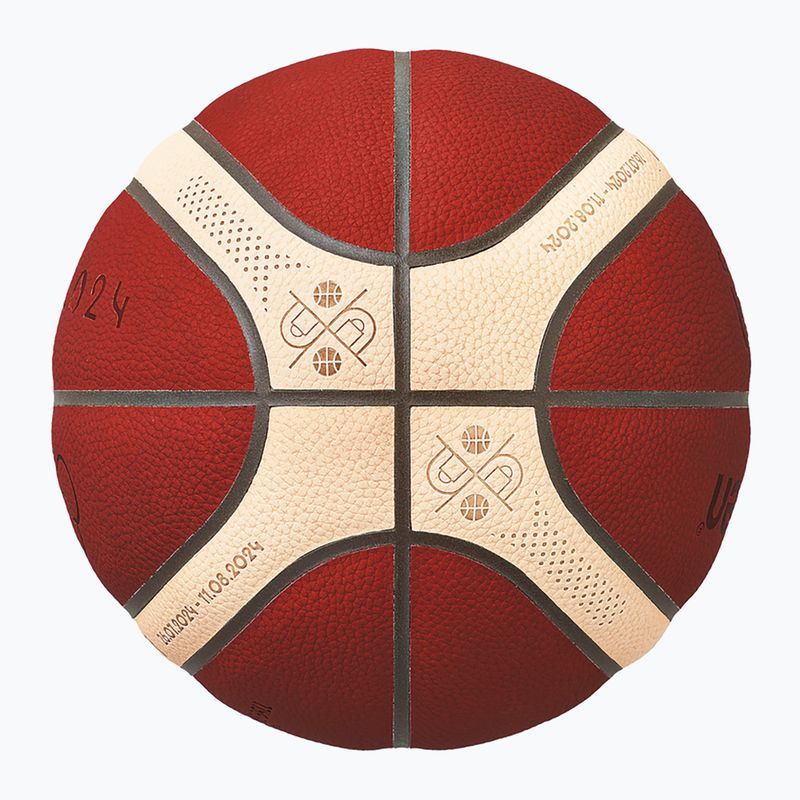 Basketball Molten B7G5000-S4F FIBA brown Größe 7 2