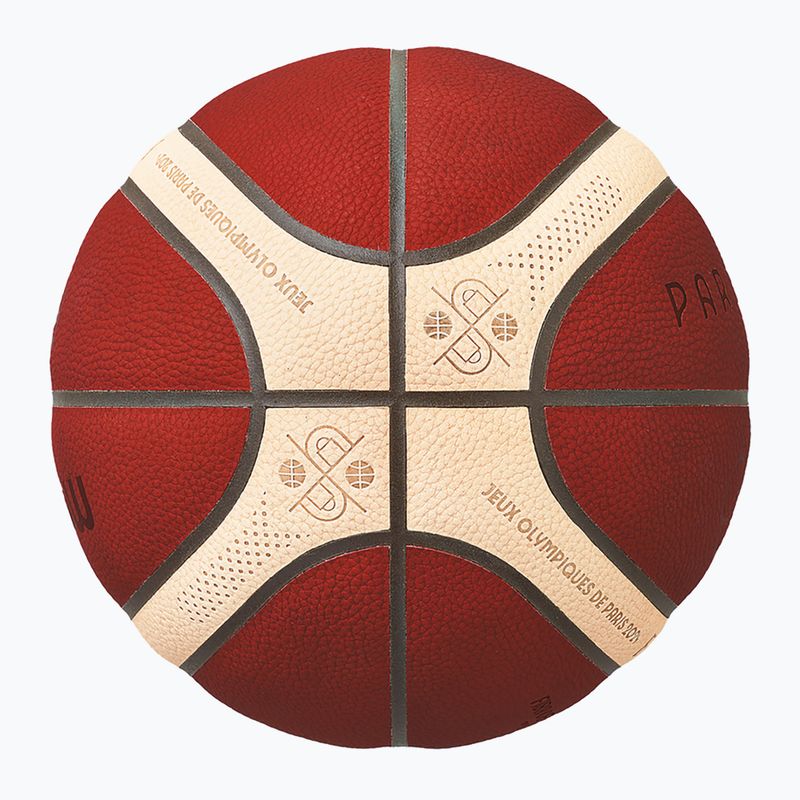 Basketball Molten B7G5000-S4F FIBA brown Größe 7 3