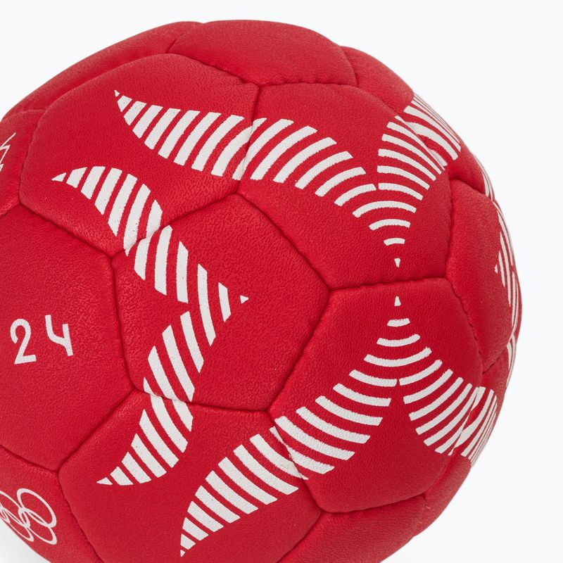 Handball Molten H3A5000-S4F IHF OFFICIAL BALL PaarIS 2024 red Größe 3 4