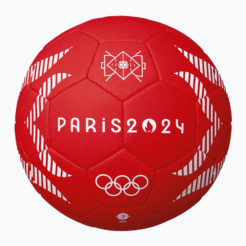 Handball Molten H2A5000-S4F IHF OFFICIAL BALL PaarIS 2024 red Größe 2