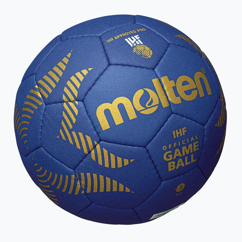 Handball Molten H3A5000-B IHF OFFICIAL BALL blue Größe 3 3
