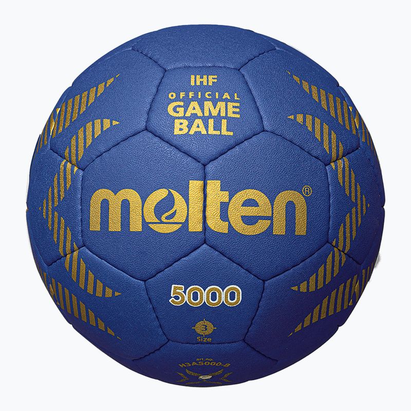 Handball Molten H2A5000-B IHF OFFICIAL BALL blue Größe 2 3